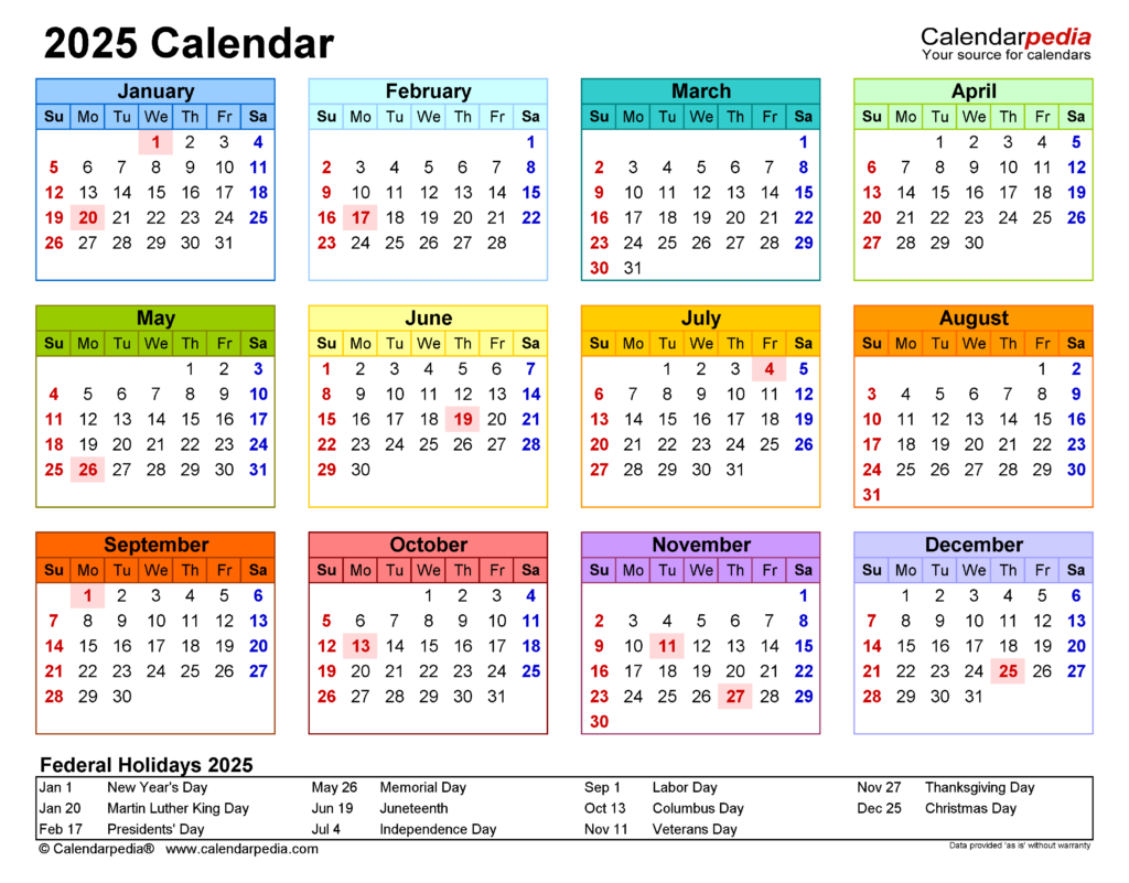 2024 Calendar 2025 Printable Pdf Free Download Nari Pearla