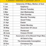 2024 Catholic Calendar Printable And Enjoyable Learning