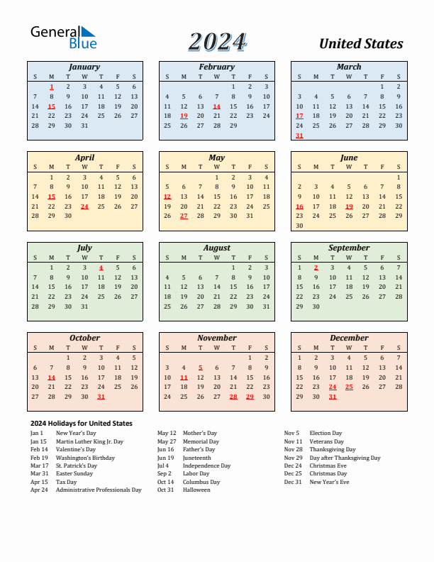 2024 Monthly Calendar Printable Free Pdf Download For Windows 10 