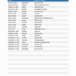 2025 Holiday Calendar USA List Of Disney Project 2025