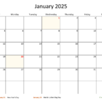 2025 Printable Calendar Free Printable Monthly Ines Abagail