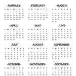 2025 Printable Calendar One Page Paper Trail Design