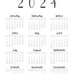 Calendar At A Glance 2024 April 2024 Calendar With Holidays