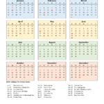 Free Printable 2024 Calendar With Holidays And Observances 2024