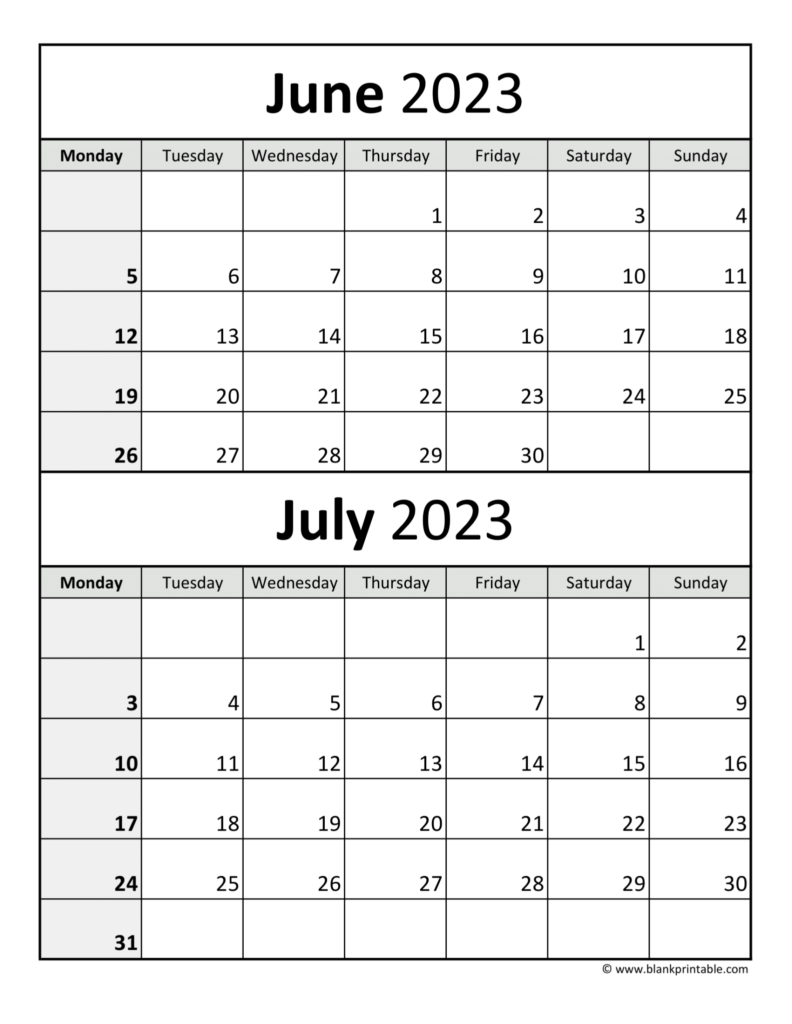 May And June 2023 Calendar Calendar Quickly June July 2023 Calendar 