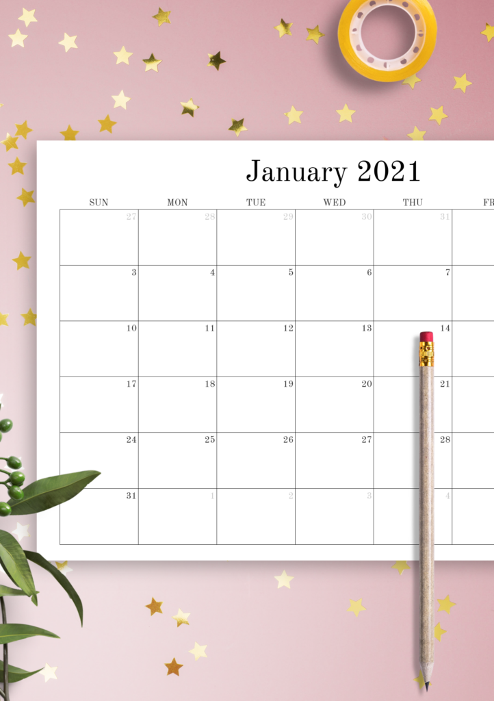 Monthly Calendar Printable Pdf Blank Calendar Printable 2023 Vrogue