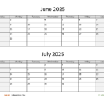 Print June And July 2025 Calendar Google Meet Deva Nikaniki