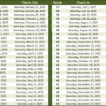 Redweek Timeshare Calendar Printable Word Searches