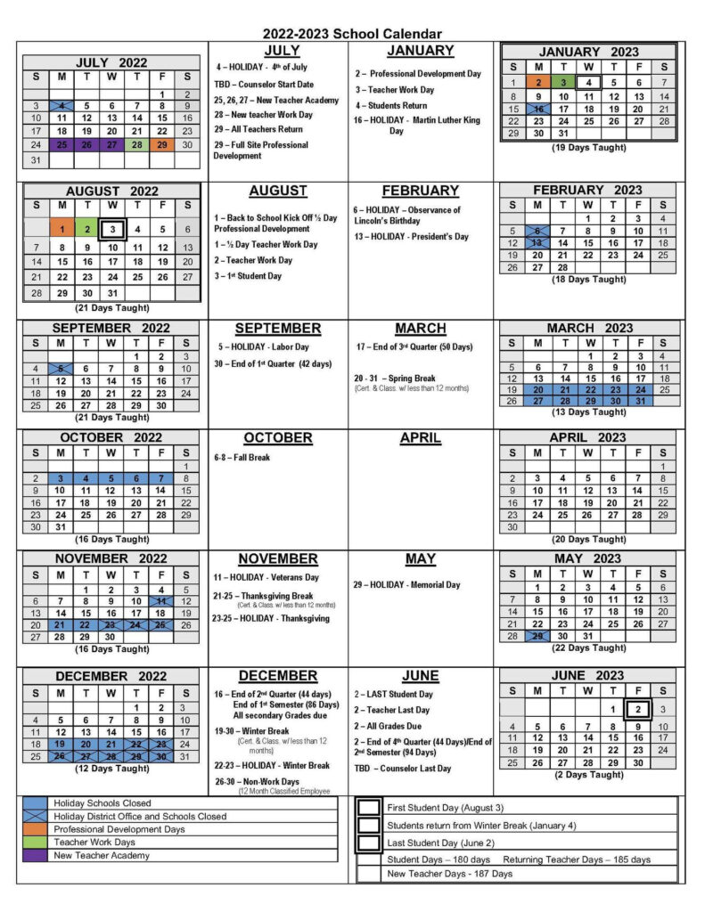 Utica University Academic Calendar