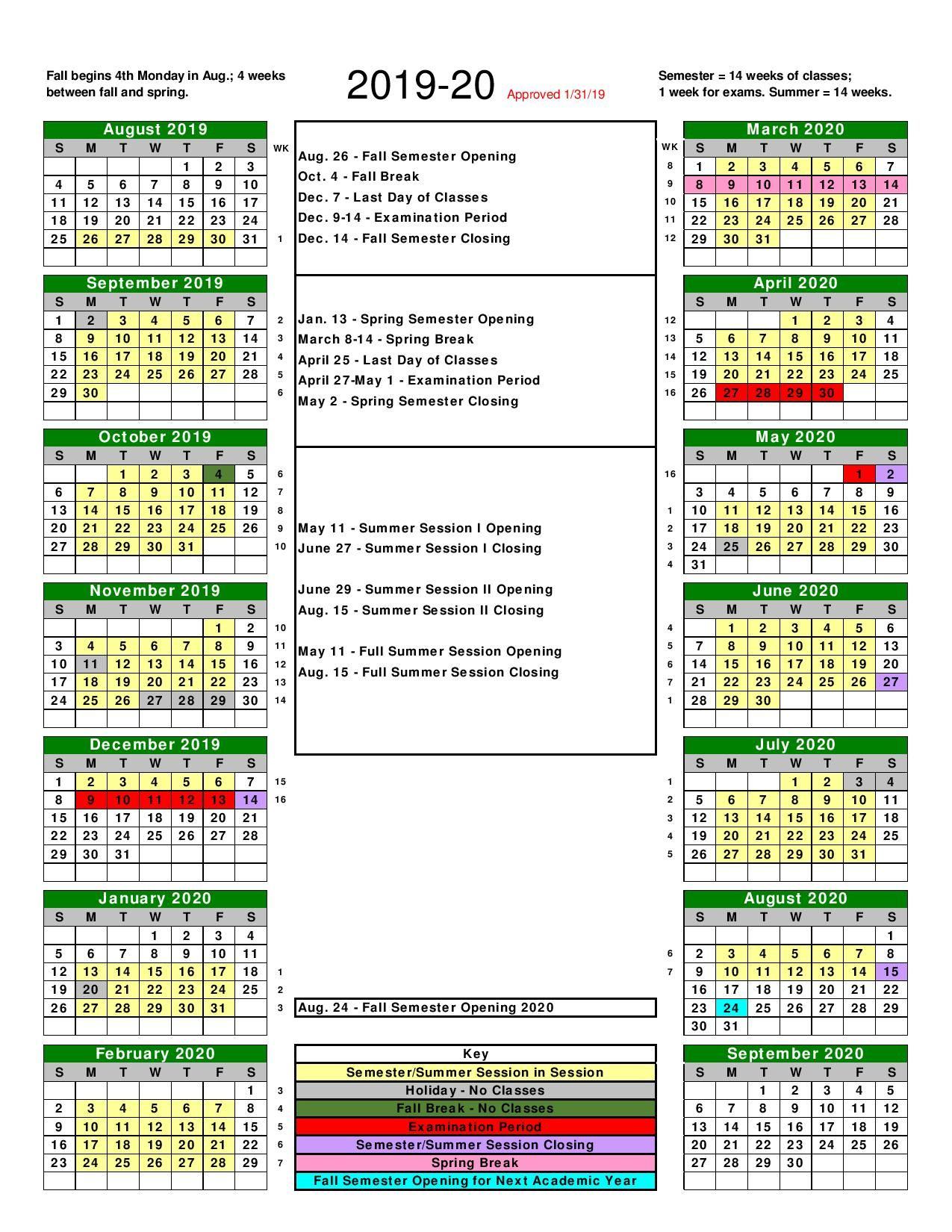 Ohio State Academic Calendar 20242025 Printable Calendars 2025