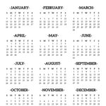 Year At A Glance Calendar 2024 Free Printable Audrey Darrelle