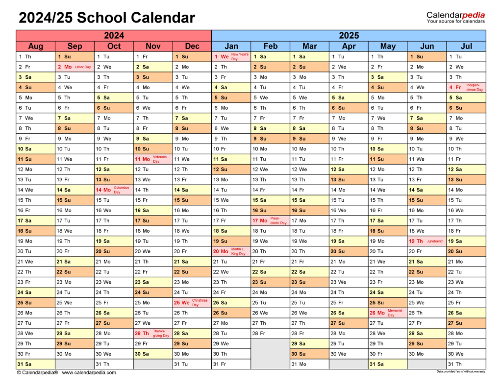 2024 2025 Calendar Excel Online Aurea Suellen