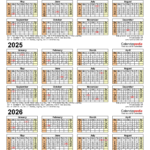 2024 2026 Three Year Calendar Free Printable PDF Templates