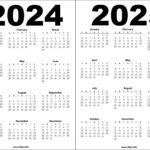 2024 Calendar 2025 Printable Free Download Calendar 2024 Printable