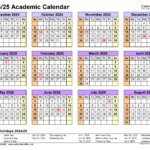 2025 Academic Calendar For Shs Pdf Printable Positive Adda Korney