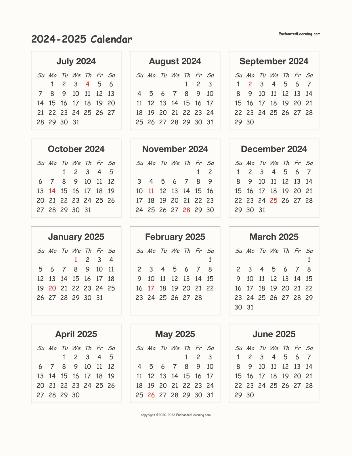 Cms 202526 Calendar Calendars 2025