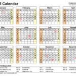 2025 Calendar Free Printable Excel Templates Calendarpedia