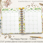 2025 Happy Planner Calendar Refill Emelia Ealasaid