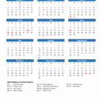 2025 United Kingdom Calendar With Holidays