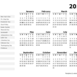 2025 Year Calendar Template With US Holidays Free Printable Templates