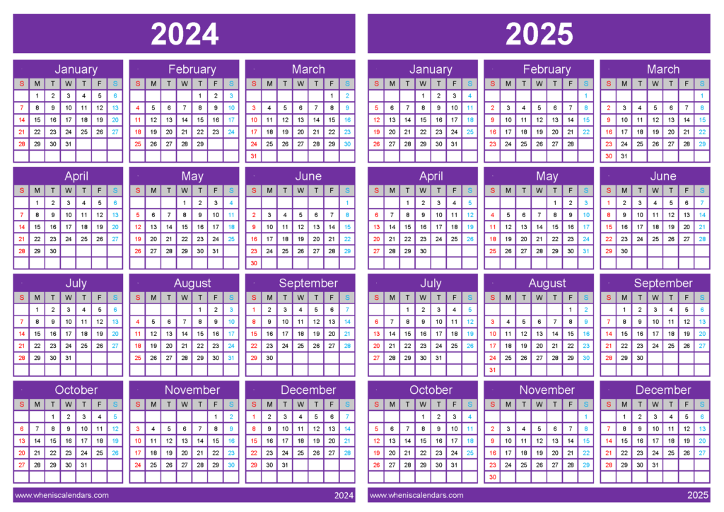 Academic Calendar 2024 2025 45Y17