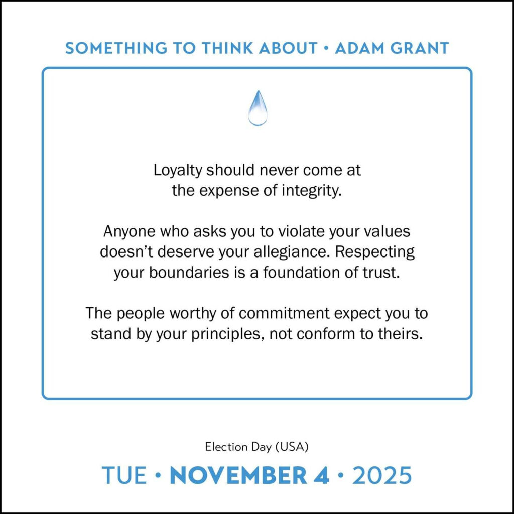 Adam Grant 2025 Day to Day Calendar Book Summary Video Official 