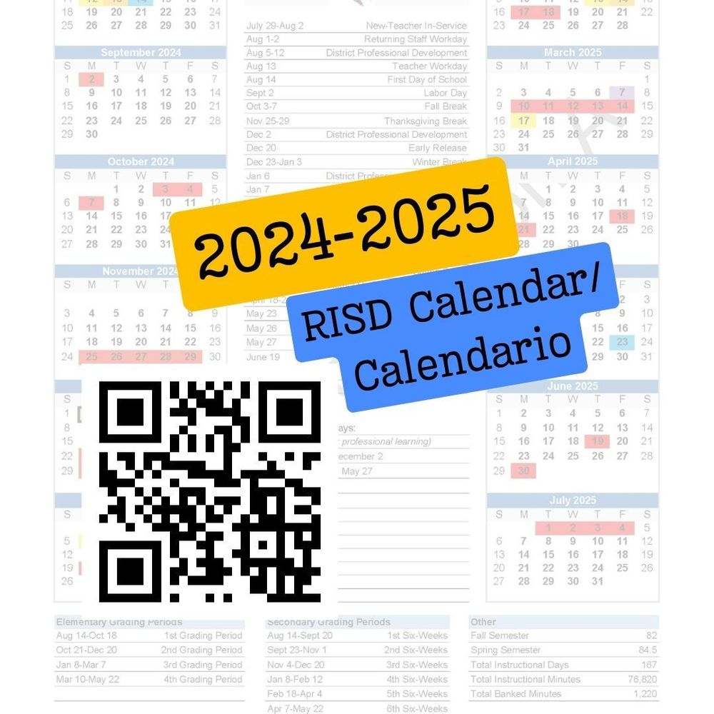 Available Now The 2024 2025 RISD Academic Calendar Royal ISD