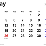 Calendar Of May 2025 Editable Calendar Planner 2025