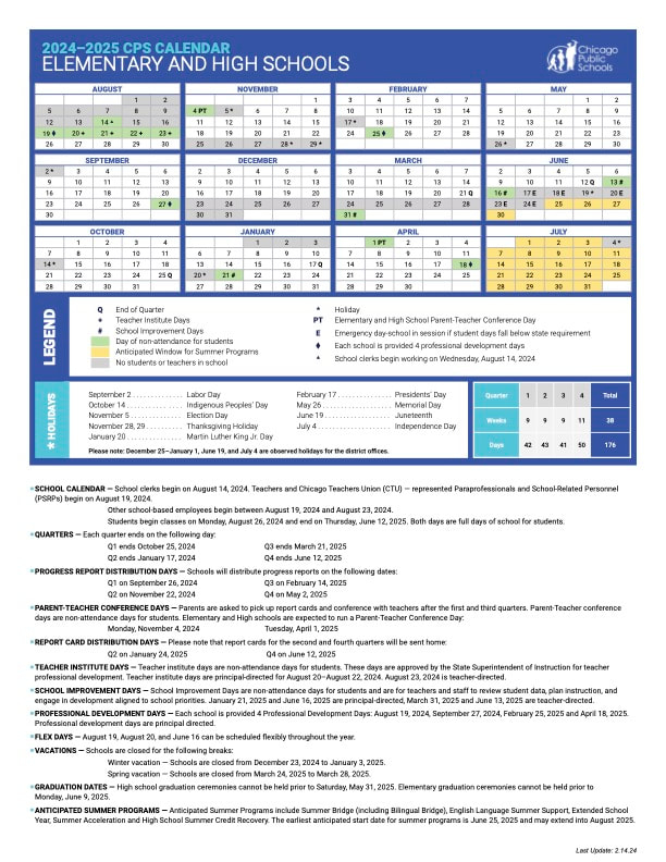 Calendars EMILIANO ZAPATA ACADEMY