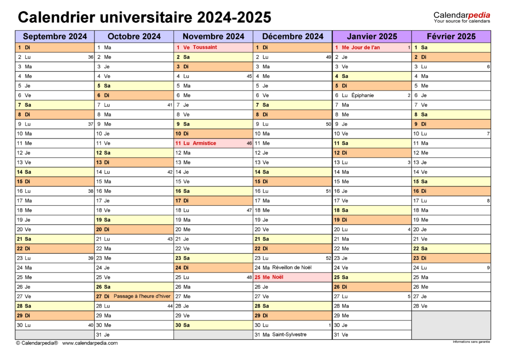 Calendrier Universitaire Lyon 3 2024 2025 2024 February Calendar