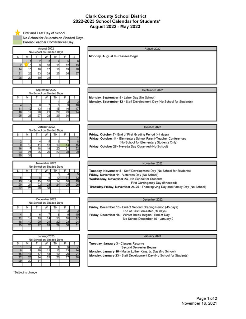 Ccsd Academic Calendar 2025 26 Moira Tersina