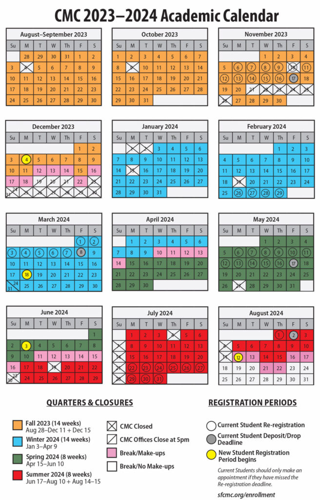 Cmc Academic Calendar 2025 2025 Emmi Norine