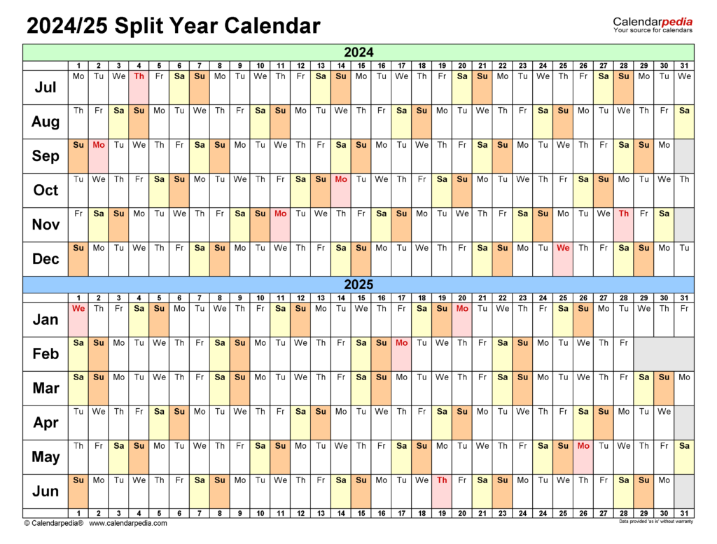 December 2024 Through June 2025 Calendar A Comprehensive Guide June 