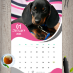 Free Dog Calendar Contest 2025 Alice Babette