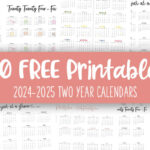 Free Monthly 2025 Calendars To Print Calendar Daphne Kevina