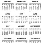 Free Printable 2025 Calendar On One Page A Comprehensive Guide 2025