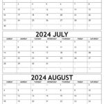 Free Printable Calendar 2024 June And August Una Lianne