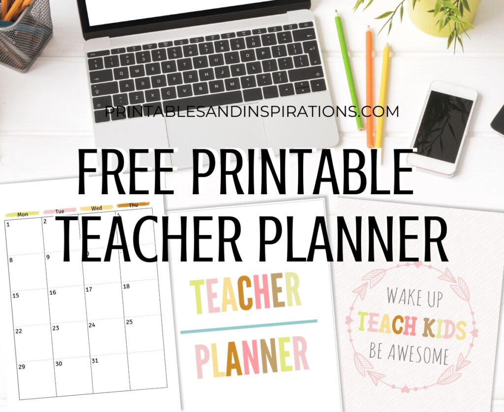 Free Printable Teacher Calendar 2025 Sal Lesley