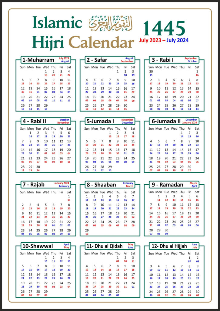 Islamic Calendar 2025 Today A Comprehensive Guide To Hijri Dates 