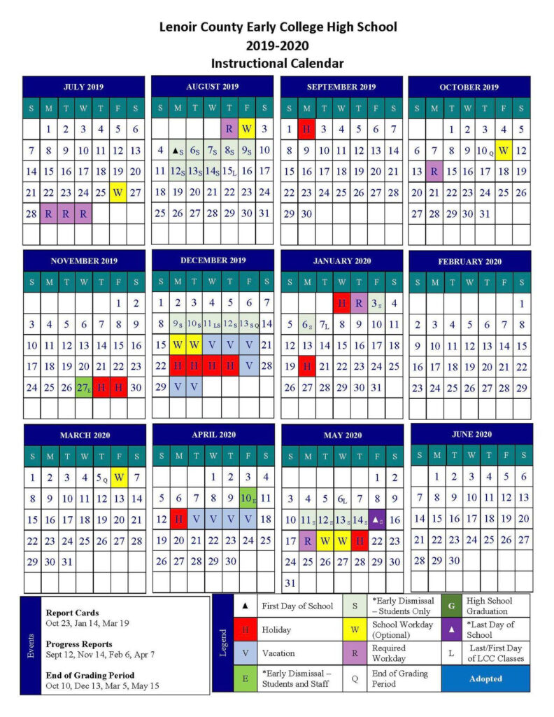 LCPS Calendar Approved For Next School Year To Give Students Earlier 