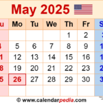 May 2025 Calendar Holidays A Comprehensive Guide Calendar 2025