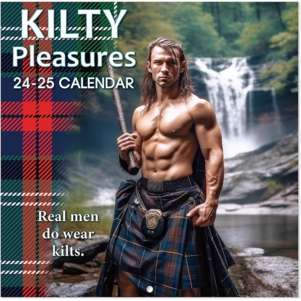 Men In Kilts Calendar 2025 Lynea Cairistiona