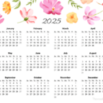 Monthly Calendar 2024 2025 Free Printable Donia Garland