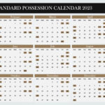 Navigating The 2025 Standard Possession Order Calendar A Guide To