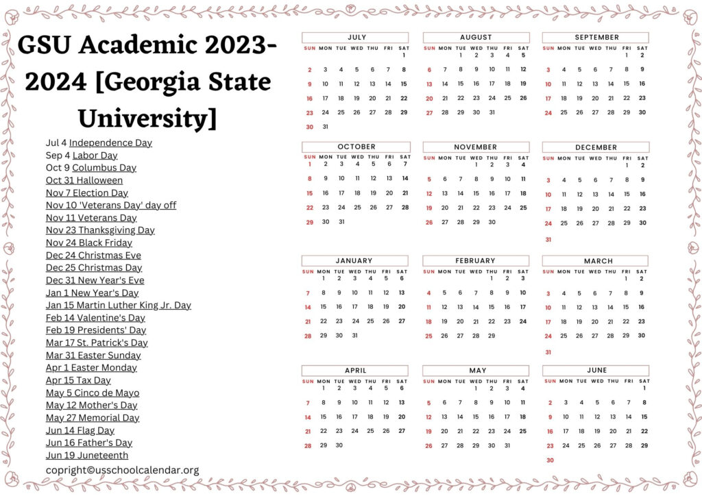 Navigating The Academic Landscape A Comprehensive Guide To The GSU 