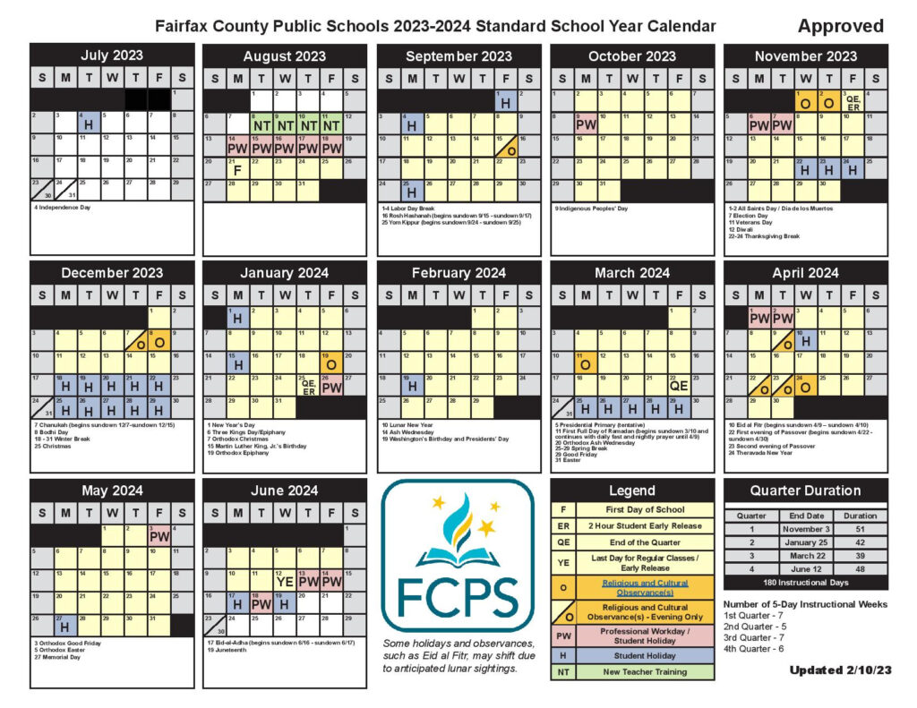 Navigating The Fairfax County Public Schools Calendar For 2025 A