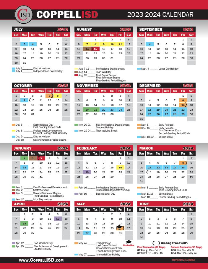 Navigating The Irving Independent School District Calendar A 