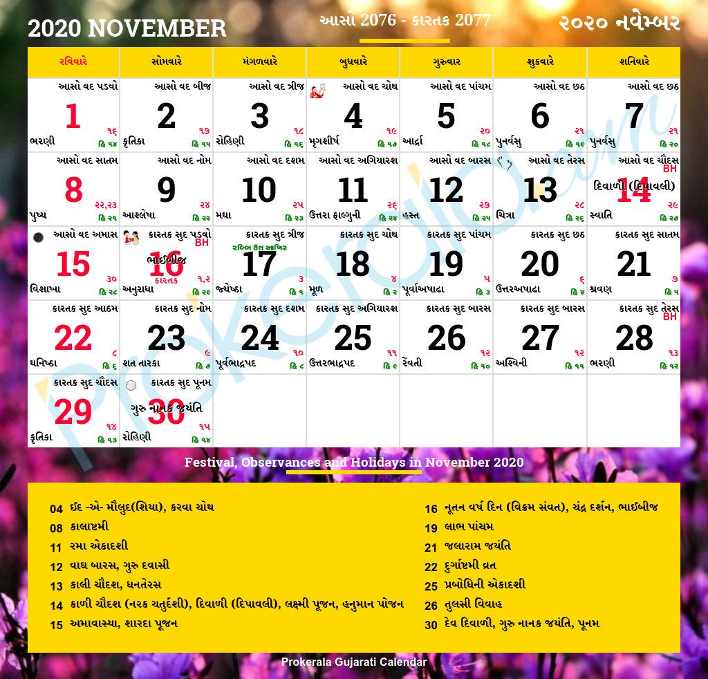 Navigating The Year A Comprehensive Guide To The Gujarati Calendar