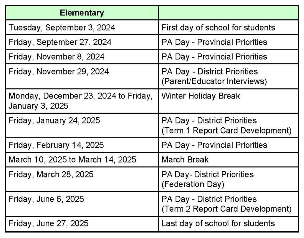 Ocdsb Calendar 2024 25 Ottawa Dory Nanice