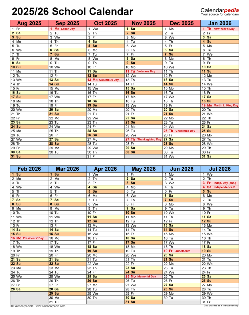 Ocps School Calendar 2025 26 Celle Raphaela